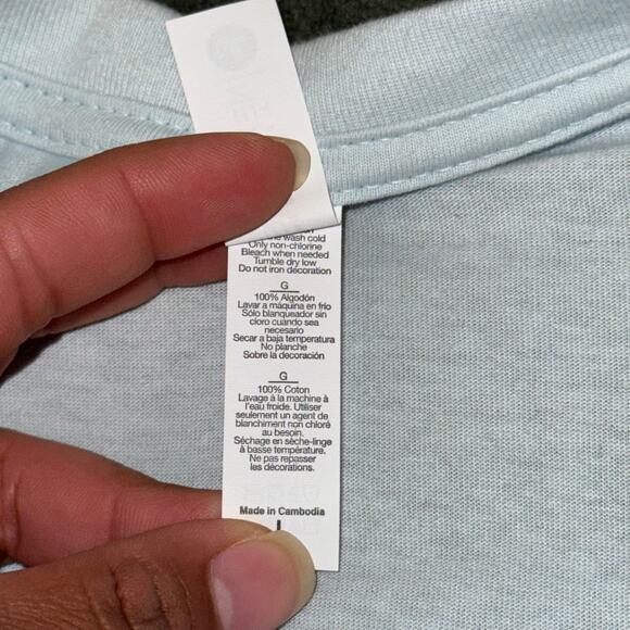 Next Level Apparel T Shirt Men Large Blue Snoop Dogg Print Short Sleeve Pullover - Picture 7 of 7